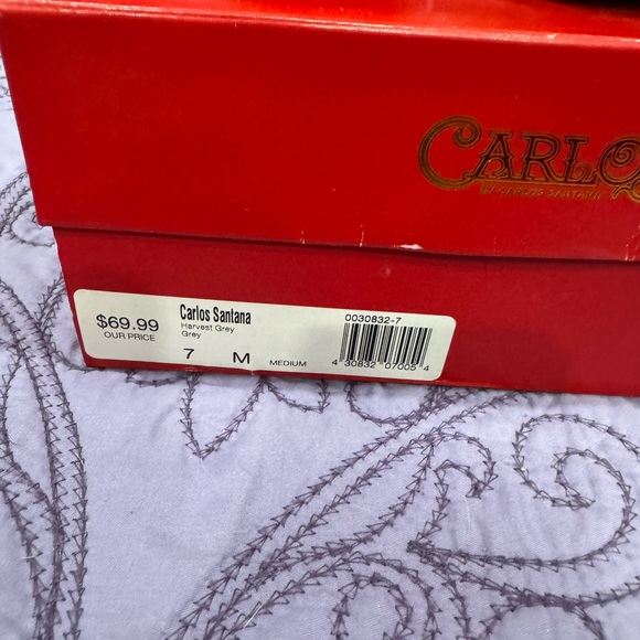 Carlos Santana harvest Gray booties - Picture 6 of 6